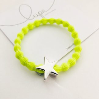 LUPE Silver Star Neon Lime
