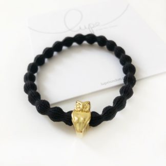 Lupe Owl Gold Black