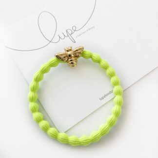 Lupe Bee Neon Lime Gold